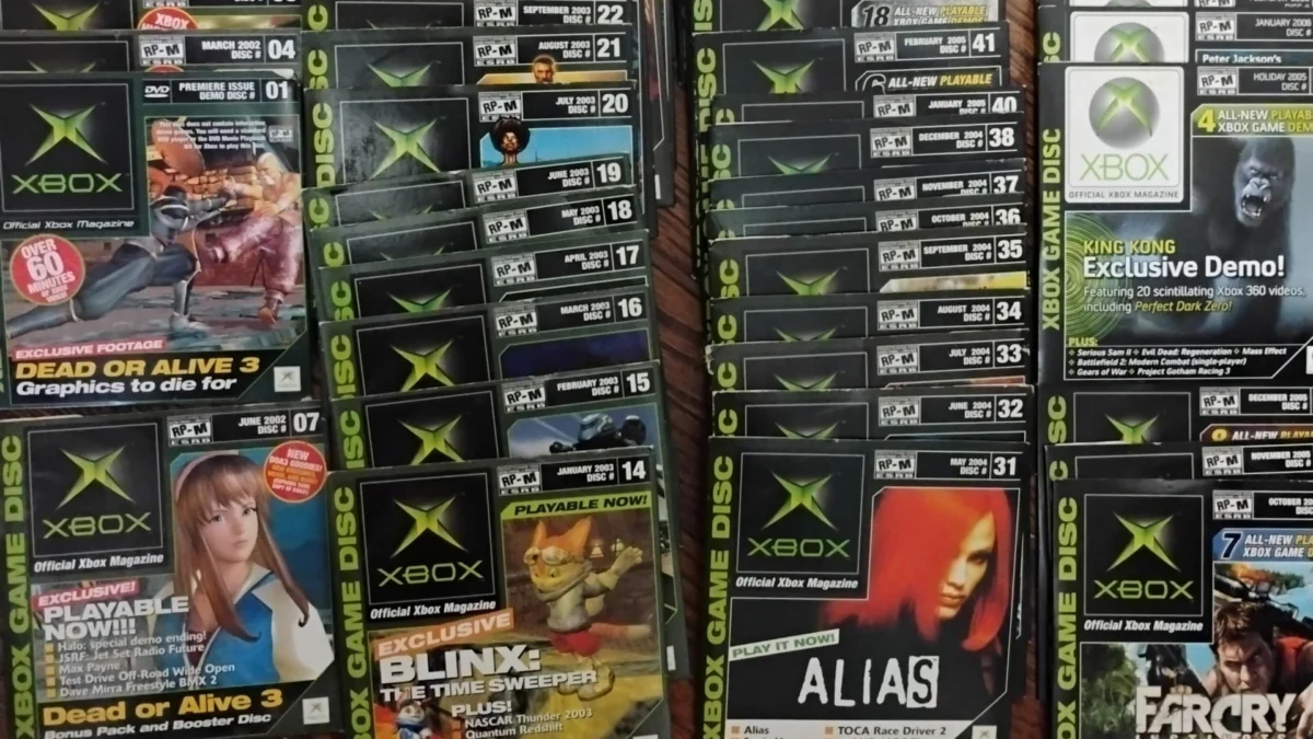 Xbox Fan Shows Off Their Collection Of Almost Every OXM Demo Disc