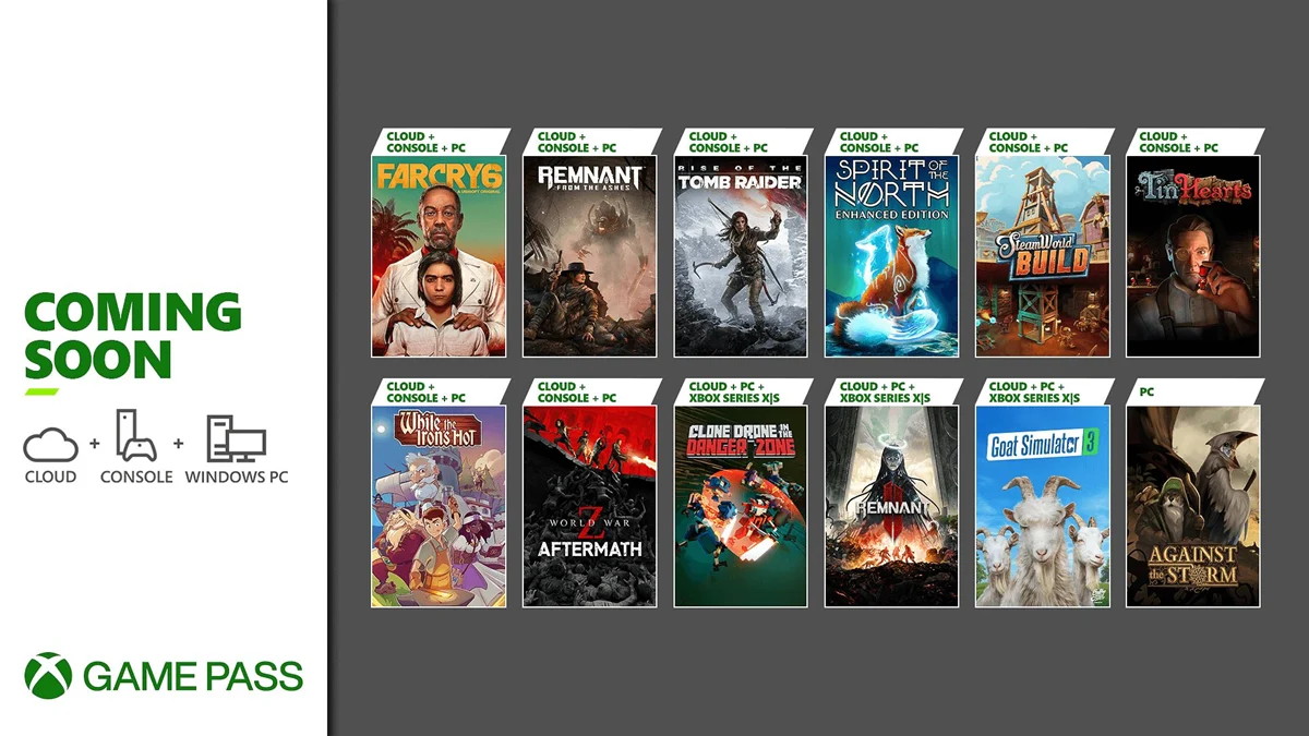 Xbox Game Pass Bolsters December Lineup with Major Titles, Including Remnant Series and Day One Releases